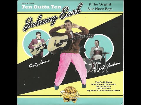 Johnny Earl With Scotty Moore & DJ Fontana (Live at Wembley) - Mystery Train  - 1991