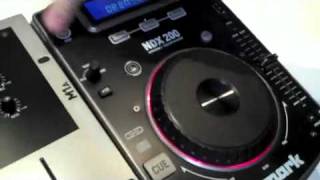 Video thumbnail for Numark NDX200 CD Player by GetintheMix