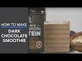 Dark Chocolate Smoothie Recipe with Organic Bone Broth Protein