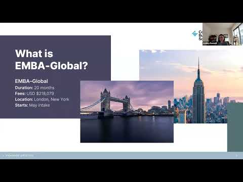 EMBA-Global Information Session