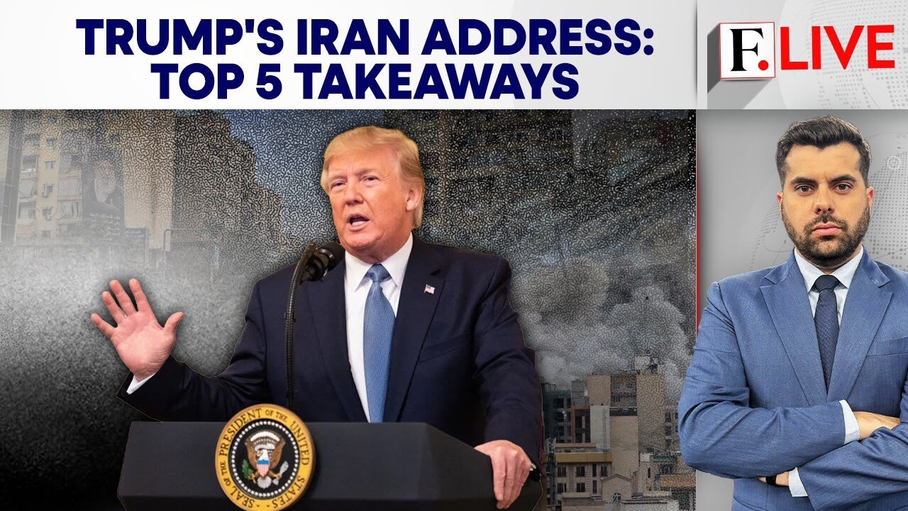 Trump's Iran War Address: Top 5 Takeaways From Speech that Sent Oil Prices Soaring | Firstpost Live