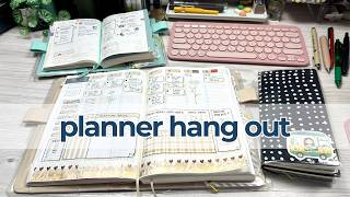 Planning Catch-Up, Plan With Me + Chat