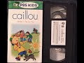 Caillou Caillou S Family Fun 2005 VHS Rip