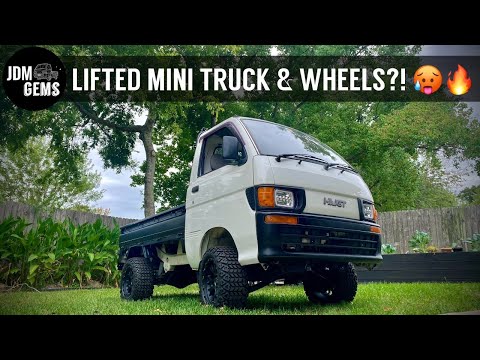 Lifted Mini Truck With ATV Wheels (Hijet)