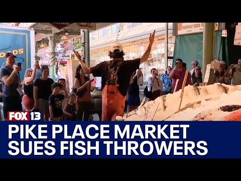 Pike Place Market suing iconic fish throwers | FOX 13 Seattle