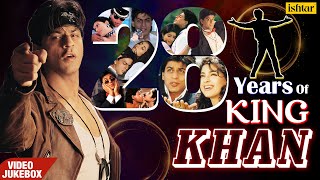 Songs Of Shah Rukh Khan  VIDEO JUKEBOX  28 Years o