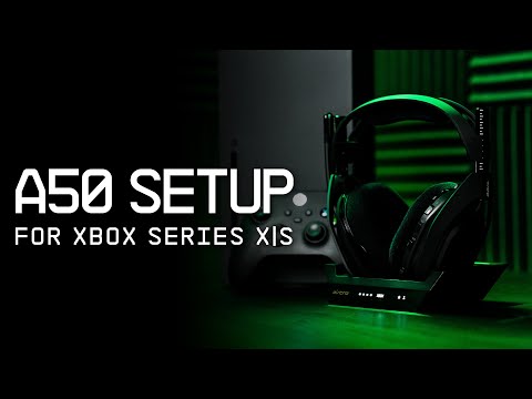 ASTRO A50 Wireless + Base Station Gen 4 || Xbox Series X|S Setup