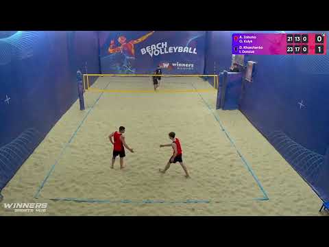 14:35 A. Zabuha / O. Kulyk - D. Kharchenko / I. Datsiuk 13.04.2023 | Winners Beach Volleyball