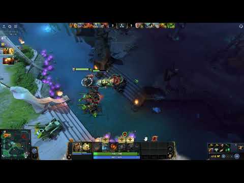 Dota 2 - Lone druid VS Kunkka мид