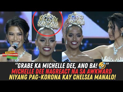 Michelle Dee NAGREACT Na Sa AWKWARD Niyang PagKORONA Kay Chelsea Manalo!