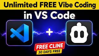 Unlimited FREE Vibe Coding in VS Code with Cline Bot