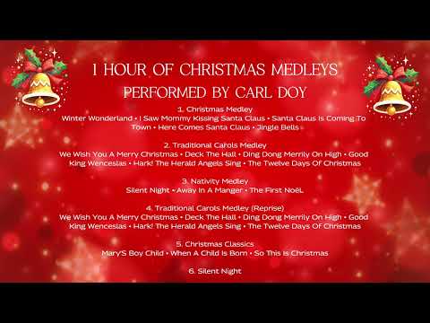 1 Hour of Classic Christmas Medley's — Piano by Carl Doy