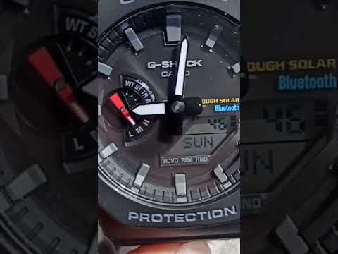 Casio-GA-B2100-1ADR. #GSHOCK #Solar Charging