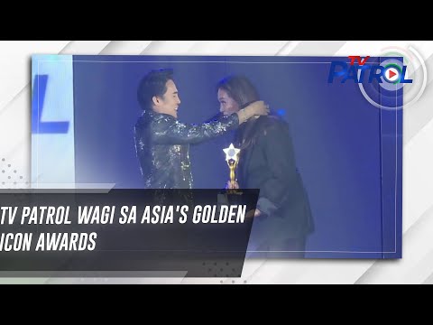 TV Patrol wagi sa Asia's Golden Icon Awards TV Patrol