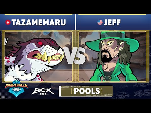 Tazamemaru vs. Jeff - Pools - Brawlhalla World Championship 2022