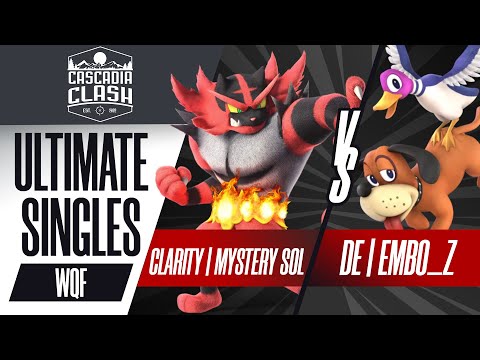 Clarity | Mystery Sol vs DE | embo_z - Ultimate Singles Winners Quarters - Cascadia Clash