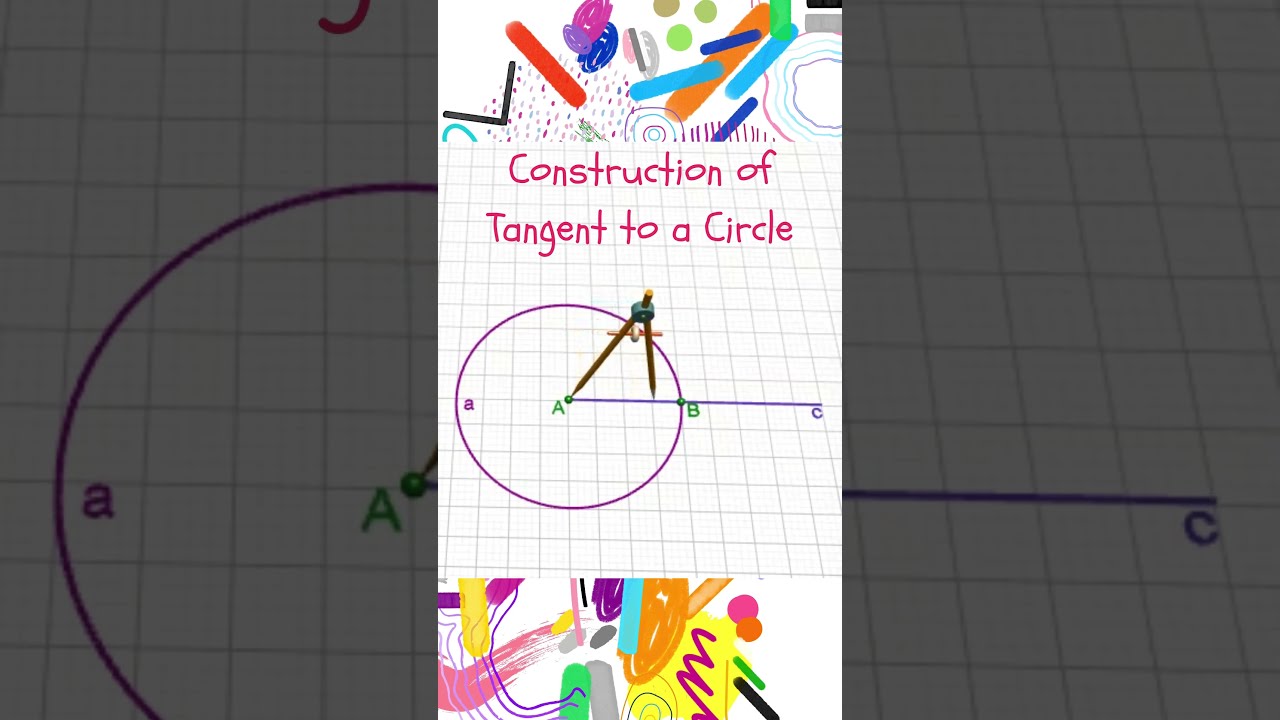 Construction of Tangent to a Circle