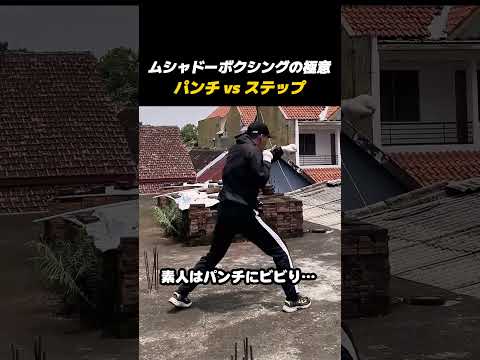 思わず感嘆するスピード！シャドーボクシングの神業テクニック