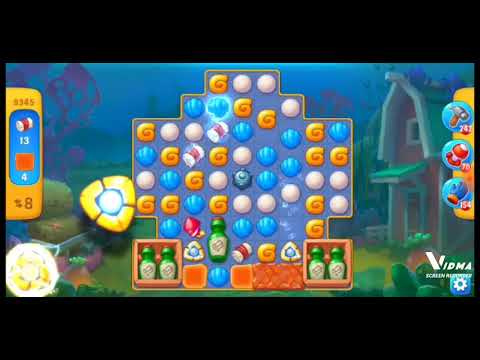 Fishdom. 9345 level no boosters and diamonds. 14 moves