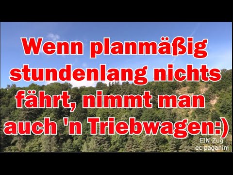 Wenn planmäßig stundenlang nix fährt- nimmt man auch n' Triebwagen auf- Langogne mit CIC 15952