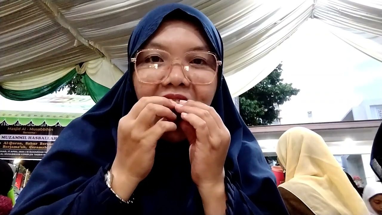 Berbuka puasa di Masjid Al Jihad Medan I Ramadhan 1443 (2022)