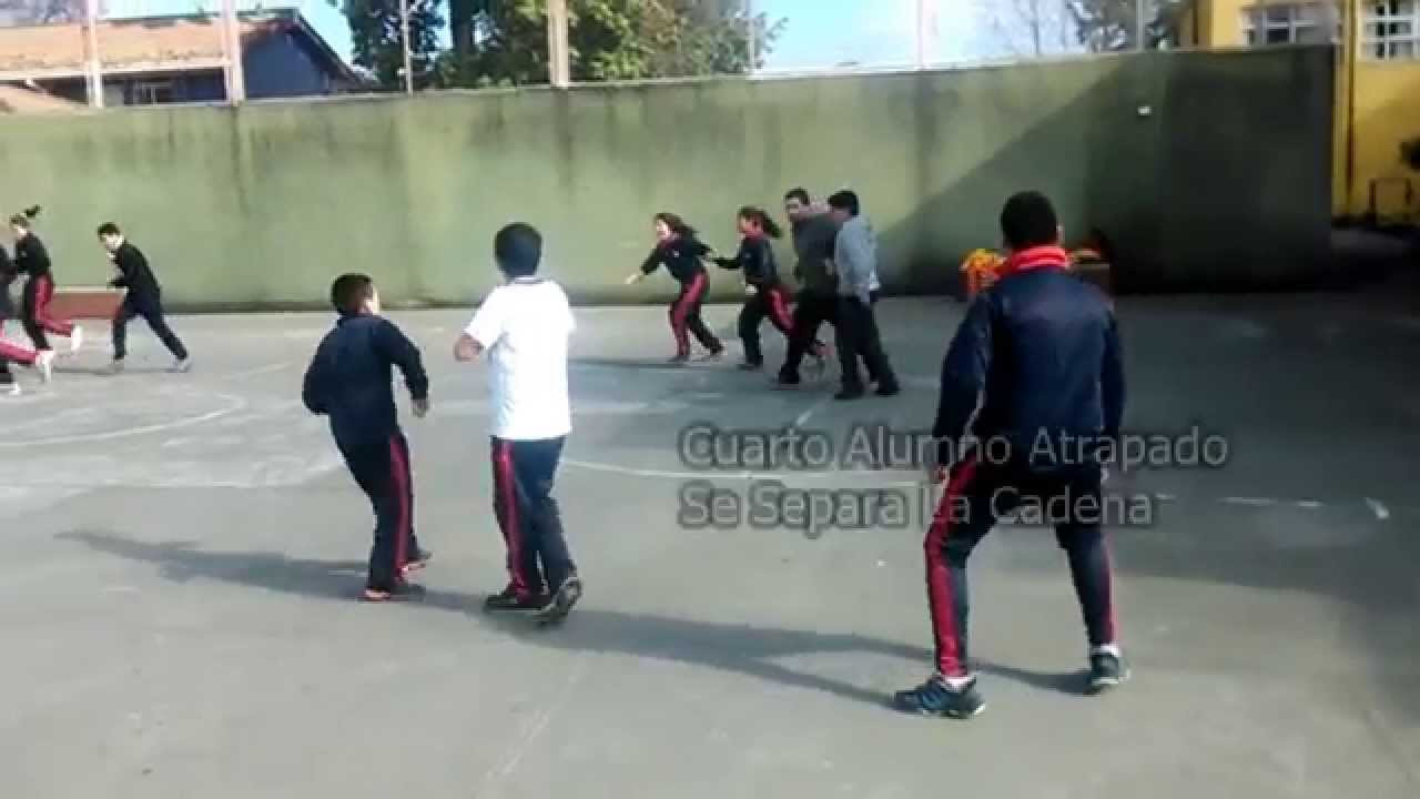 Juegos Educación Física - La Cadena Cortada