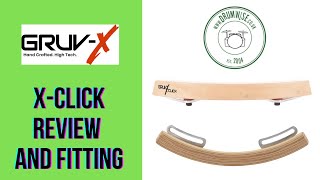 Video thumbnail for GRUV-X | X-CLICK | Review, Audio Examples & Fitting by DrumWise Drum Tuition