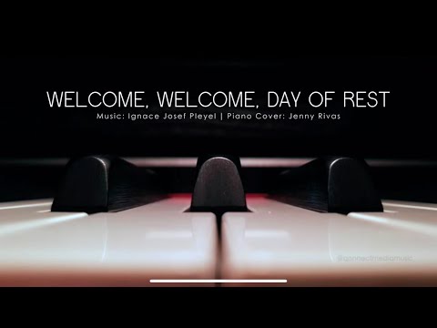 Welcome, Welcome, Day of Rest | Lower Key Piano Accompaniment