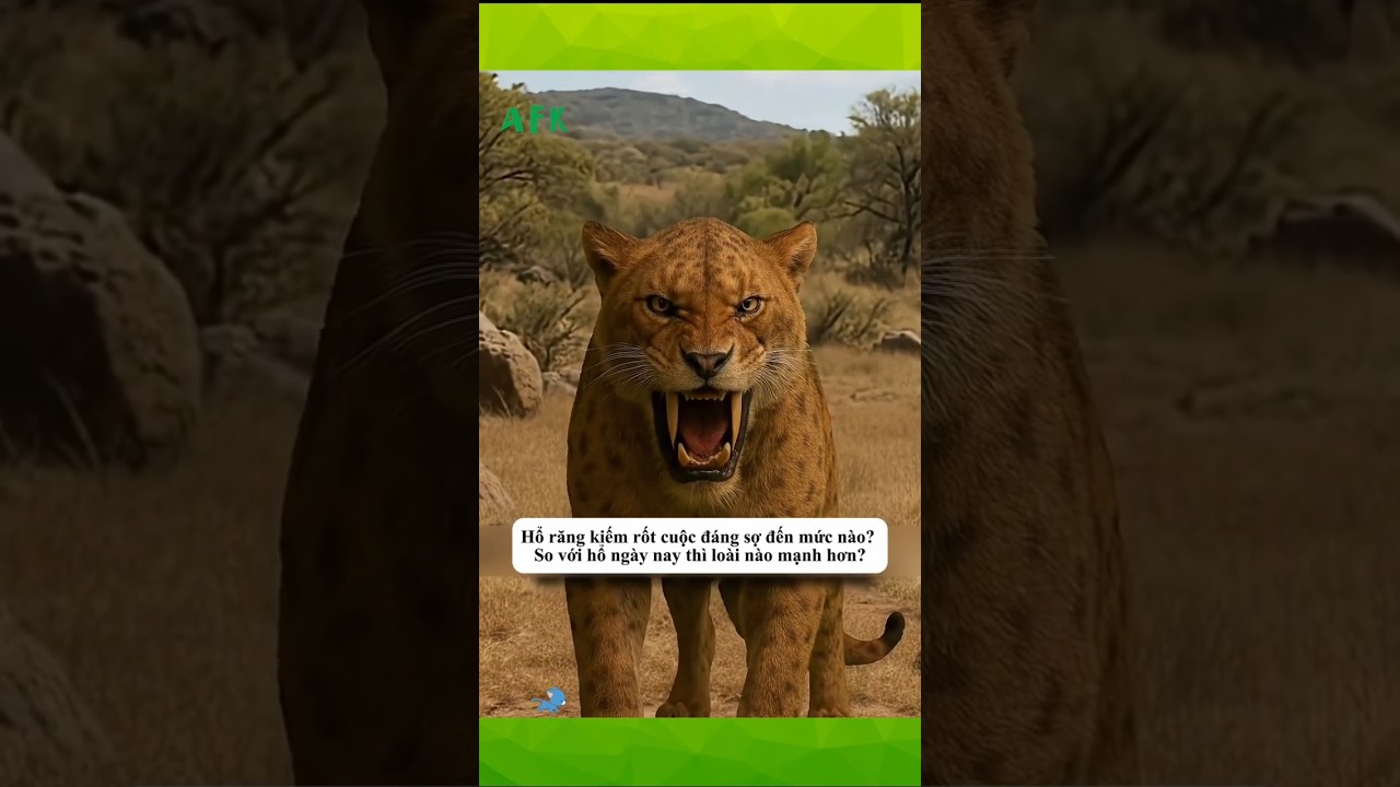 Hổ Răng Kiếm đáng sợ đến mức nào?