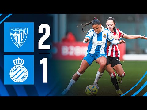 ⚽ RESUM J18 | Athletic Club 2-1 Espanyol | Liga F