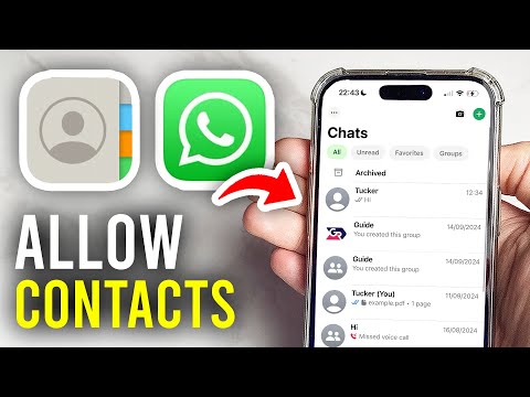 How To Allow WhatsApp Access To Contacts - Full Guide
