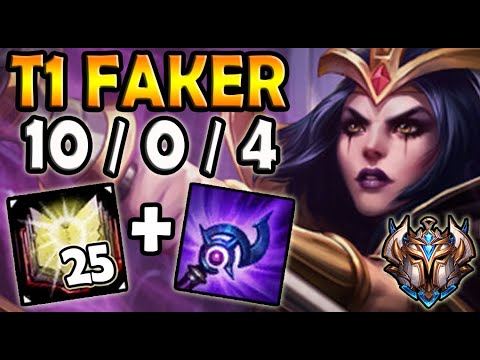 T1 Faker LEBLANC MID vs ZOE - Patch 10.15 Ranked Korea ✔️