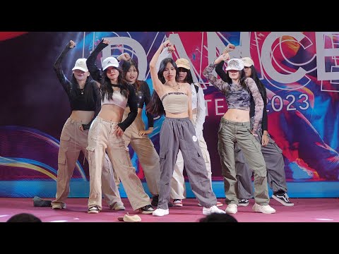 230930 Baby Brave cover BABYMONSTER - 2NE1 MASH UP + Jenny from the Block @ Central Bangna 2023