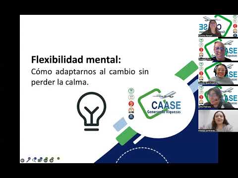 Plática "Flexibilidad mental: Cómo adaptarnos al cambio sin perder la calma"