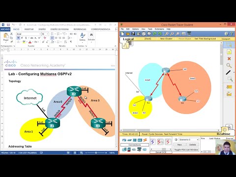 6.2.3.8 Lab - Configuring Multiarea OSPFv2