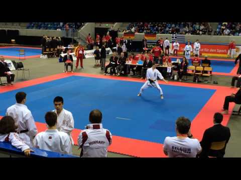 13th SKIF E.C. - Semifinal Kata Gojūshiho Dai - Visnovsky Thomas Belgium