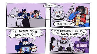 Download lagu Starscream hooks up with Optimus Prime (transformers comic dub) mp3