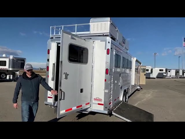 Preview image of 2019 Logan Coach Limited 4 Horse Living Quarters youtube video