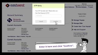 Eastwest Online Banking Video - How to Move Money