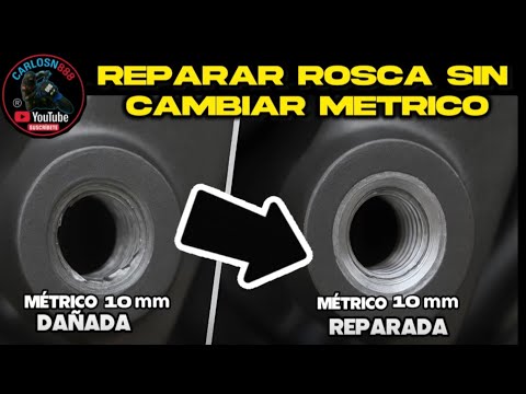 🔩Repair Damaged Threads WITHOUT Changing Metric | Step-by-Step Solution with Helicoil