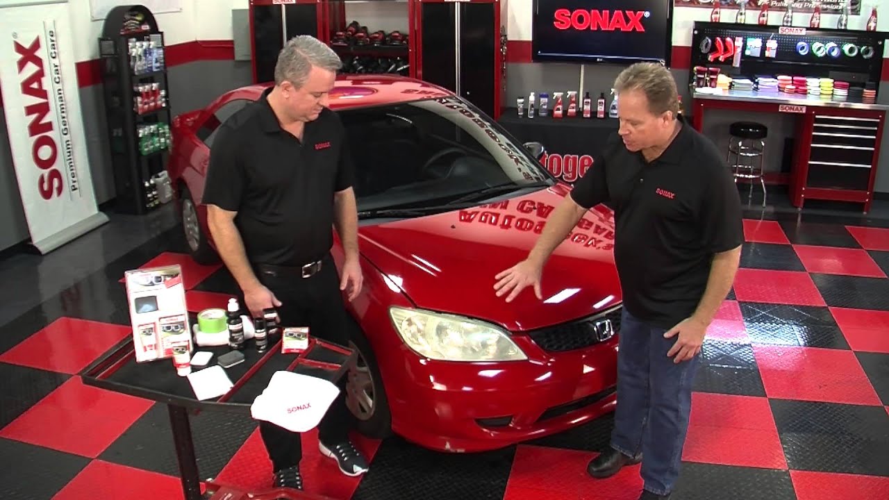 SONAX Headlight Restoration Kit