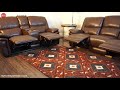 Furniture Mecca's "Legend Reclining Sofa & Loveseat in Brown"