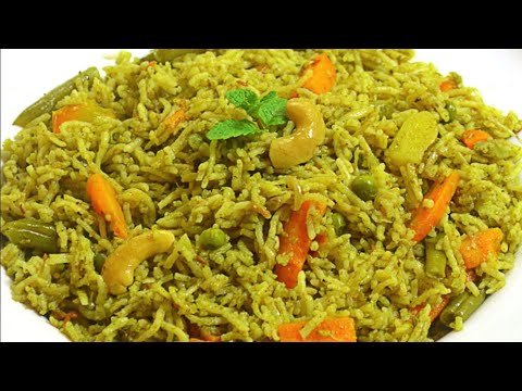 Coriander Rice l Quick Lunch Box Recipe l కొత్తిమీర రైస్ l How To Make Easy Coriander Rice in Telugu