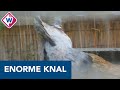 Enorme knal door gevaarlijkste soort bliksem in zee bij Scheveningen