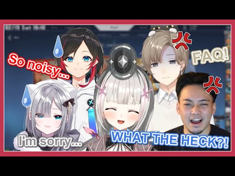 A Chaotic Match When the Iron Rank Ashumi Joined the Party【Nijisanji/VSPO/Eng Sub】