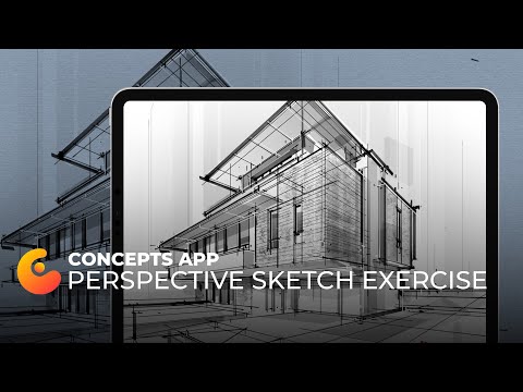 Concepts App / Perspective Sketch Exercise