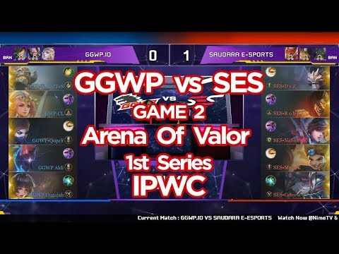 GGWP.ID VS Saudara eSport | GAME 2 | IPWC | 1st Series | Arena Of Valor