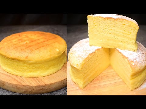 (CUP MEASUREMENT) How To Make Fluffy Yogurt Cake - Souffle' Yogurt Cake
