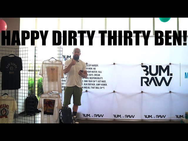 HAPPY 30th BIRTHDAY BEN!