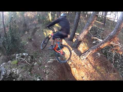 Pisak - B trail - MTB enduro ride